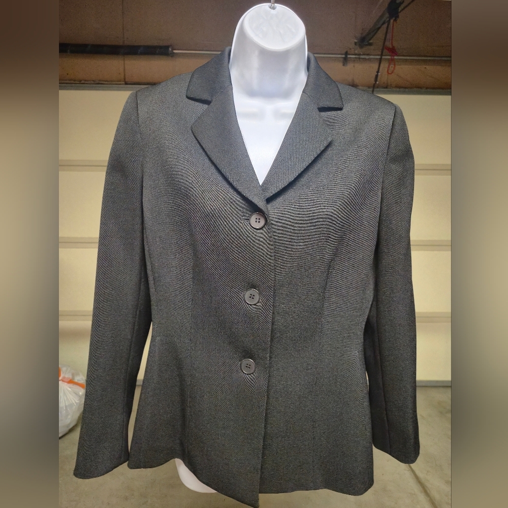 Le Suit Dark Gray Blazer